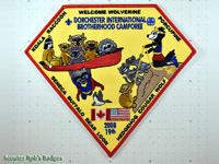 Click to enlarge 2008 Dorchester Intl Brotherhood Camp Backpatch
